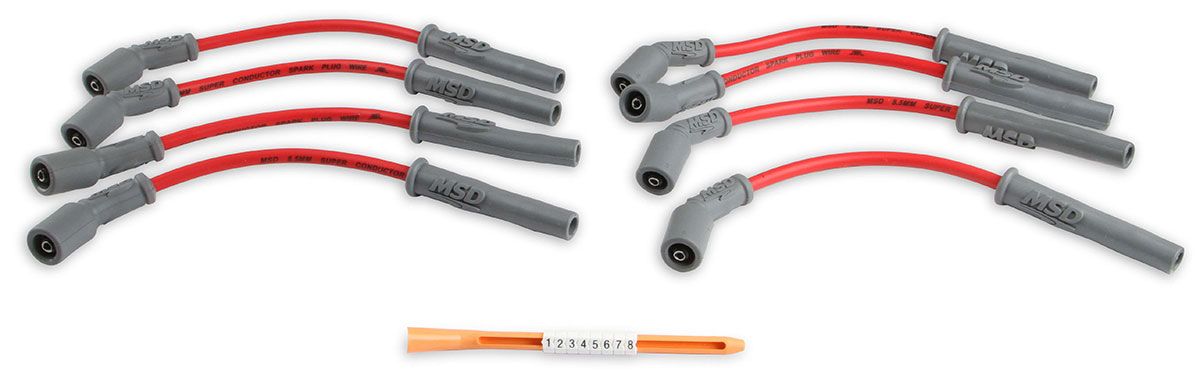 MSD Super Conductor Spark Plug Lead Set MSD32829 - Prolink Performance