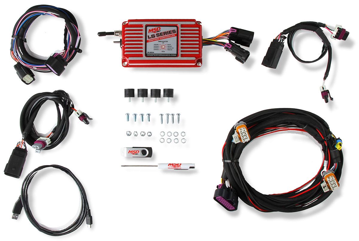 MSD LS Ignition Controller - Red MSD6014 - Prolink Performance