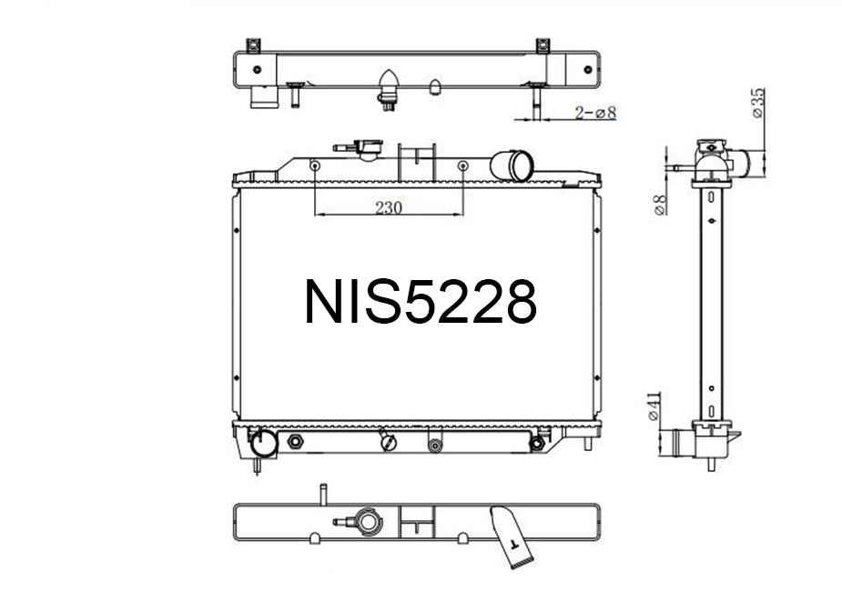 Nissan Caravan / Urvan E25 3.0L Diesel 2001-2012 [41mm Lower Pipe]
