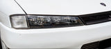 JDM Black OE Headlights & Black Corner Lights for 96-98 Nissan Silvia S14 200SX S2 Head lights