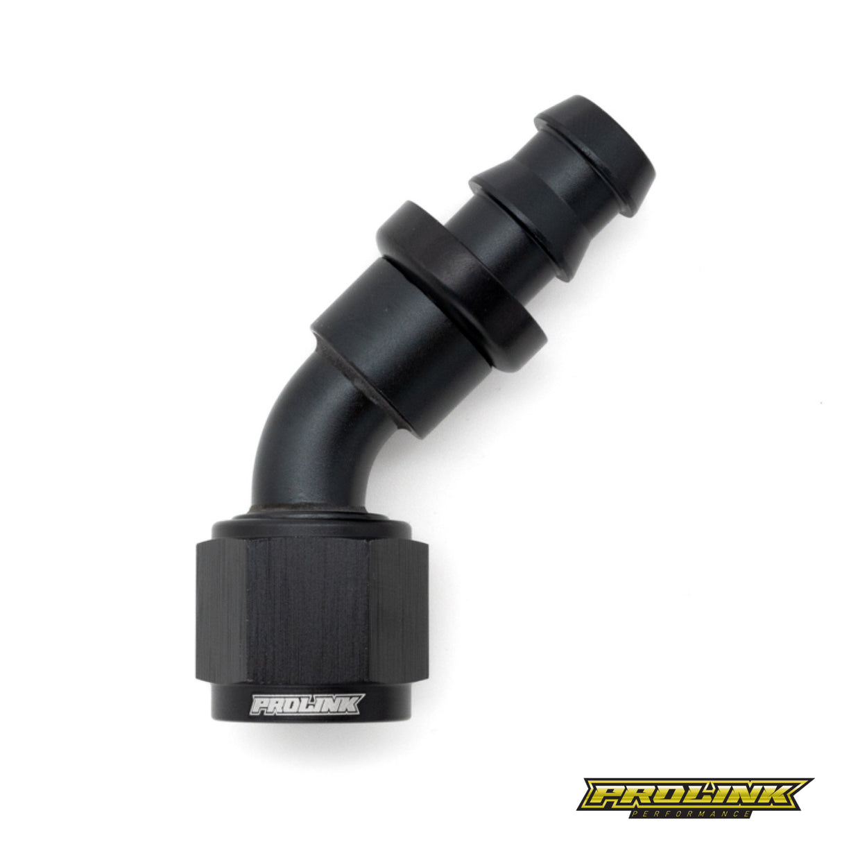 45 degree push lock hose end 