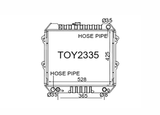 Toyota Hilux RN90 / RN110 2.4L Petrol 1988-1997