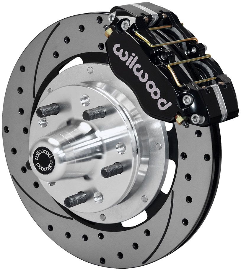 Wilwood Dynapro Dust-Boot Front Brake Kit - 4-Piston 12.19" WB140-13344-D - Prolink Performance