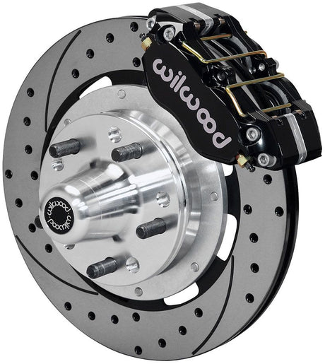 Wilwood Dynapro Dust-Boot Front Brake Kit - 4-Piston 12.19" WB140-13344-D - Prolink Performance