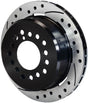 Wilwood SRP Drilled Performance Rotor & Hat L/H Rear - Black WB160-11375-BK - Prolink Performance