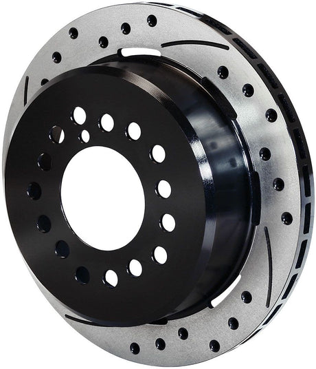 Wilwood SRP Disc/Drum Rotors for Internal Parking Brakes (L/H) 32 Vane WB160-9813-BK - Prolink Performance