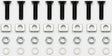 Wilwood Slotted Rotor to Hat Bolt Kit 5/16-24 x 1.25" (8pk) WB230-5567 - Prolink Performance