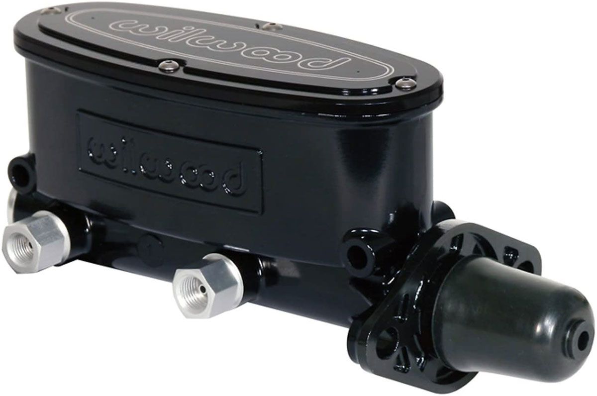 Wilwood 1-1/8" Aluminium Tandem Chamber Master Cylinder without Push Rod - Black WB260-8 - Prolink Performance