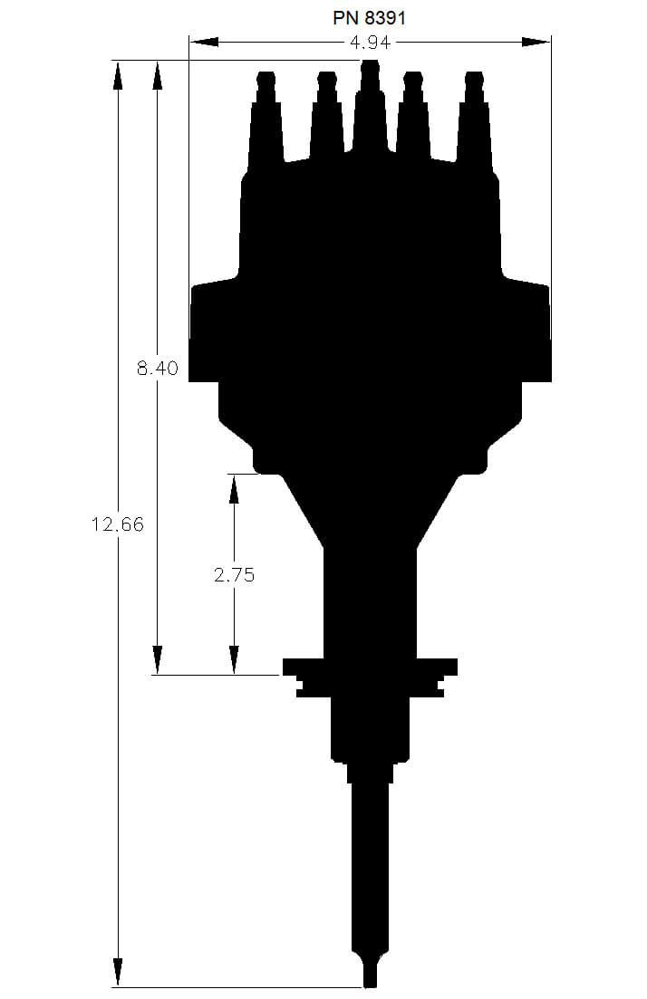 MSD Pro-Billet Ready-To-Run Distributor MSD8391 - Prolink Performance