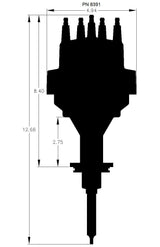 MSD Pro-Billet Ready-To-Run Distributor MSD8391 - Prolink Performance