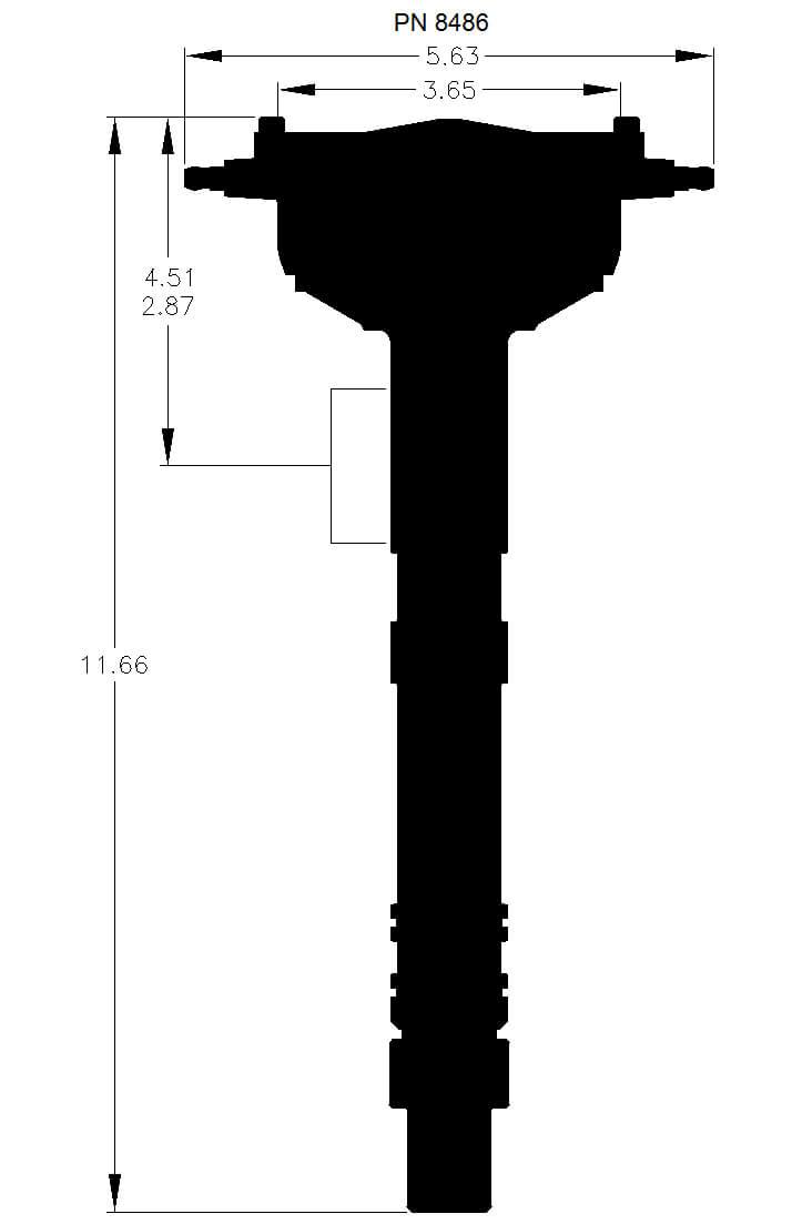 MSD Pro-Billet Crank Trigger Distributor MSD8486 - Prolink Performance