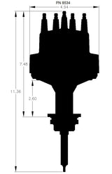 MSD Billet Distributor MSD8534 - Prolink Performance