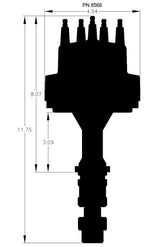 MSD Pro-Billet Distributor MSD8566 - Prolink Performance