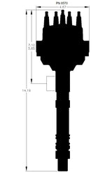 MSD Pro-Billet Distributor MSD8570 - Prolink Performance