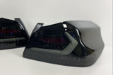 V5 Smoke Black Full LED Tail lights Dynamic Indicator for 15-21 Subaru WRX STI taillights