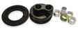 Aeroflow Billet Oil Filter Block Adapter Universal fitment, -8 ORB ports, Black anodised finish AF64-2076 - Prolink Performance